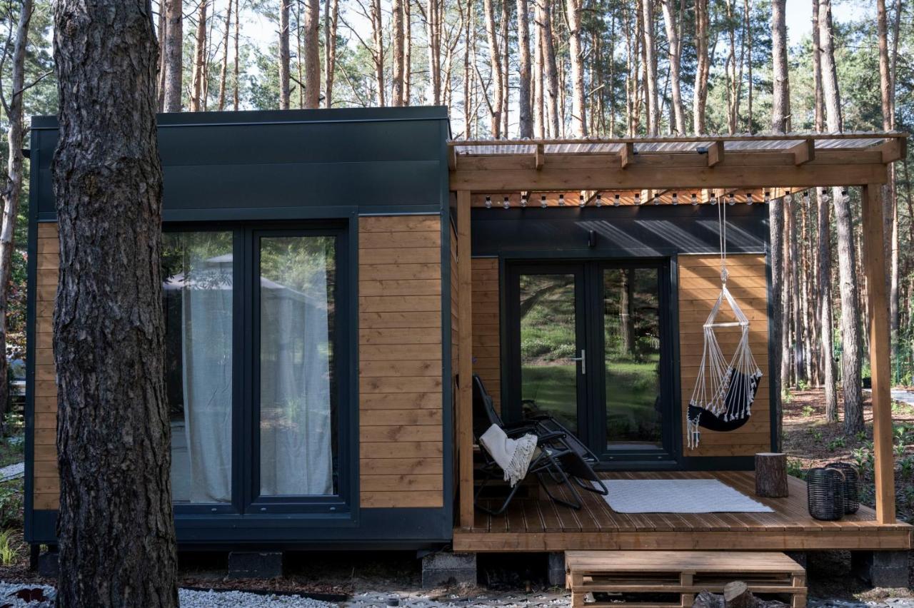Uroczy mały domek na leśnej działce - Łosiówka Losie Exterior foto